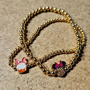 BaubleBar x Disney bracelets (minnie/daisy)